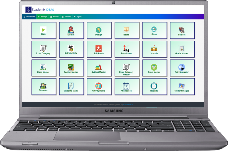 Report Card Generator Software - Netbook (800x532), Png Download
