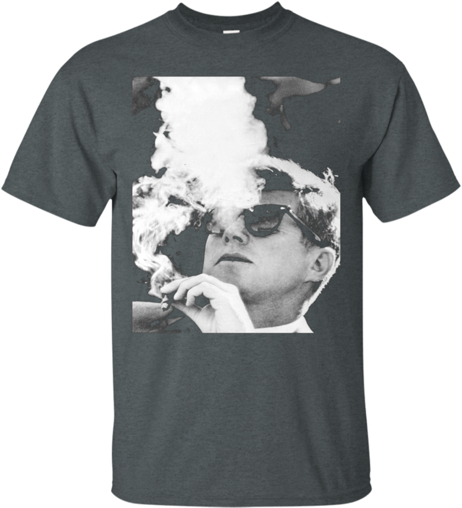 Mens John F Kennedy 35th President Jfk Smoking Cigar - Patriots 2019 Super Bowl Champs (1024x1024), Png Download