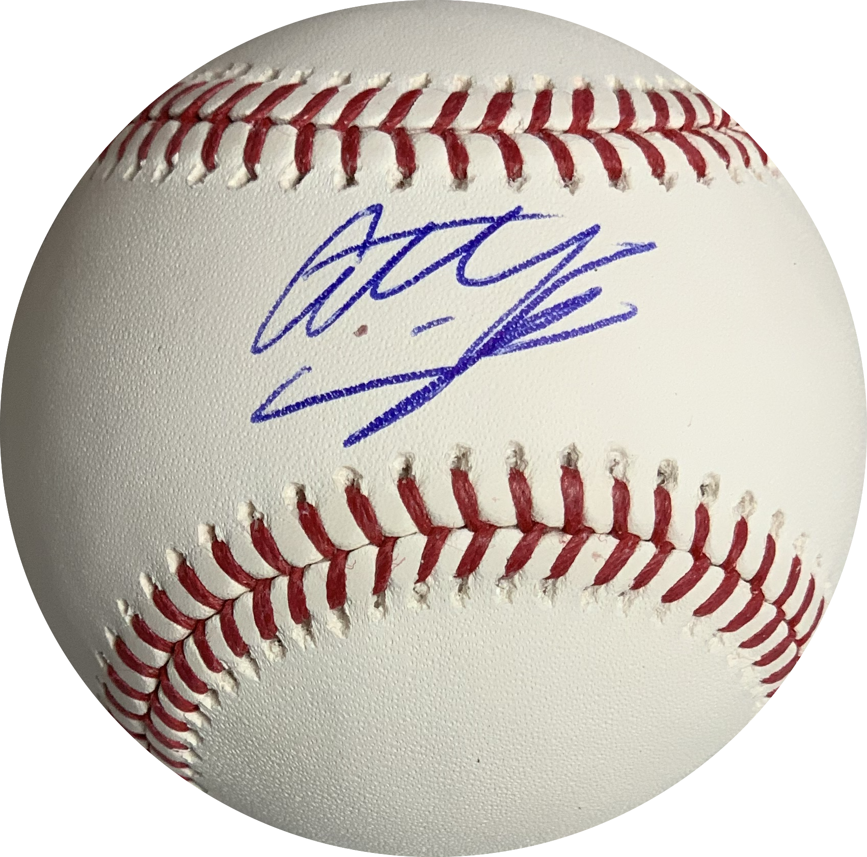 2018 - Mike Trout Autograph (1702x1682), Png Download