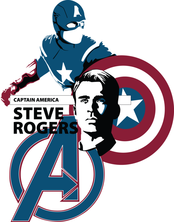 And America Hulk Thor The Captain Avengers Clipart - Captain America Tumblr Fans (600x766), Png Download