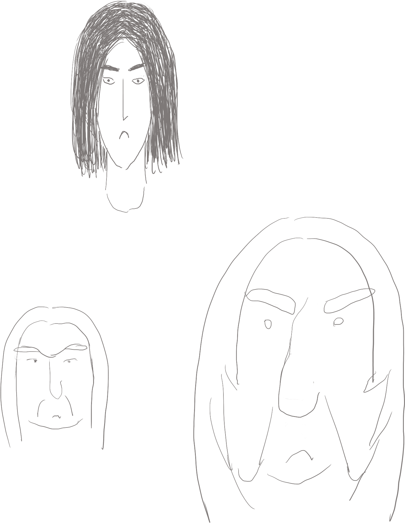 Snape - Sketch (2048x2732), Png Download