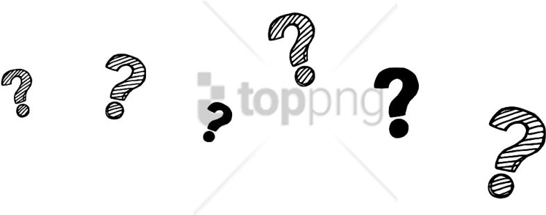 Free Png Download Question Marks Png Png Images Background - Illustration (850x373), Png Download