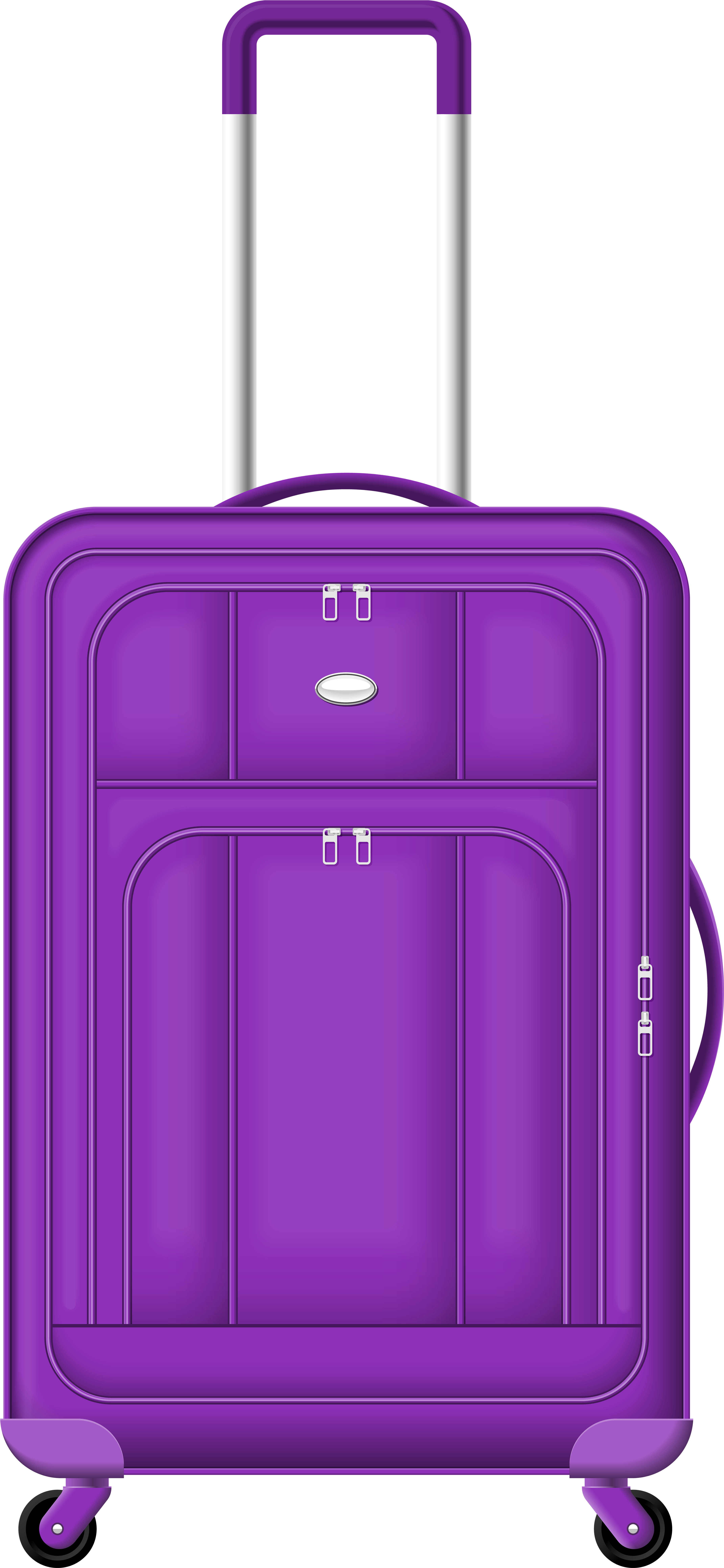 Transparent Stock Travel Bag Clip Art Image Gallery - Hand Luggage (3751x8000), Png Download