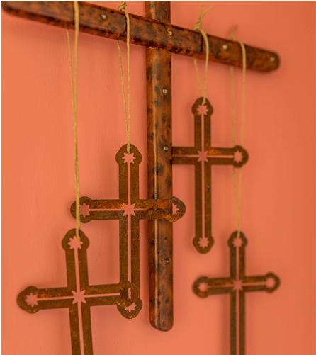Rusty Cross - Home Door (767x500), Png Download