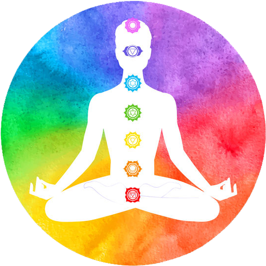 Chakras Are The Spiritual Energy Centres Located Along - Chakra Man (692x692), Png Download