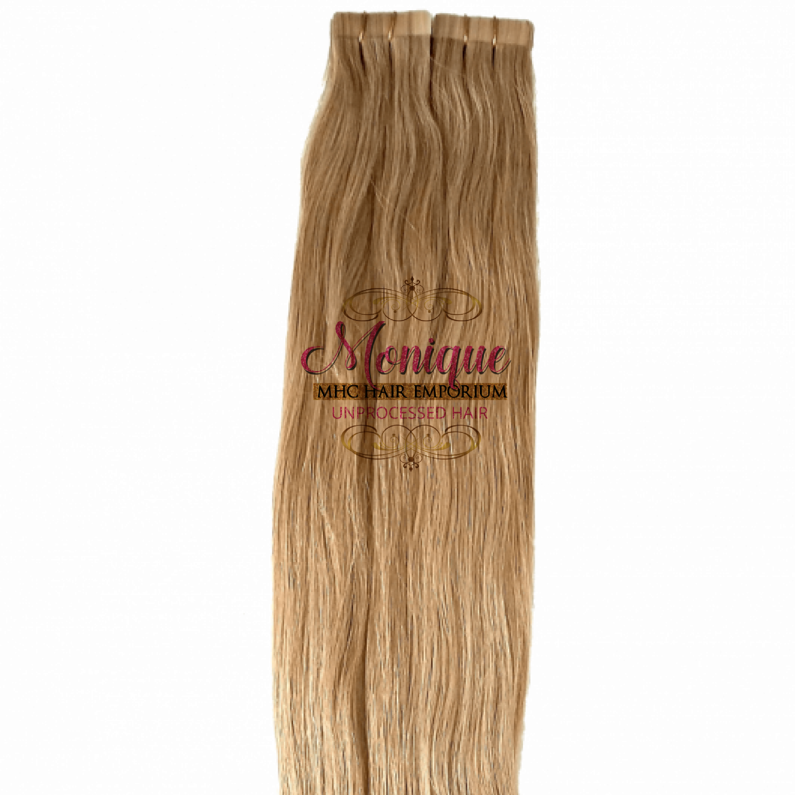 Dirty Blonde Tape-in Extensions - Blond (2569x2569), Png Download