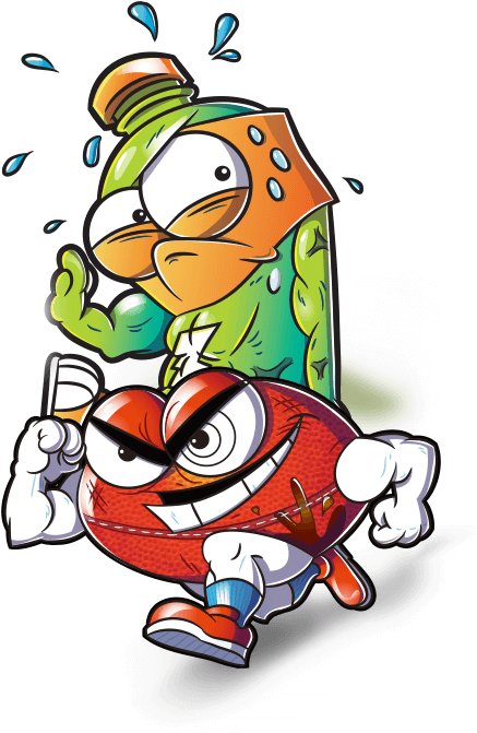 American Football Smashers - Cartoon (456x690), Png Download