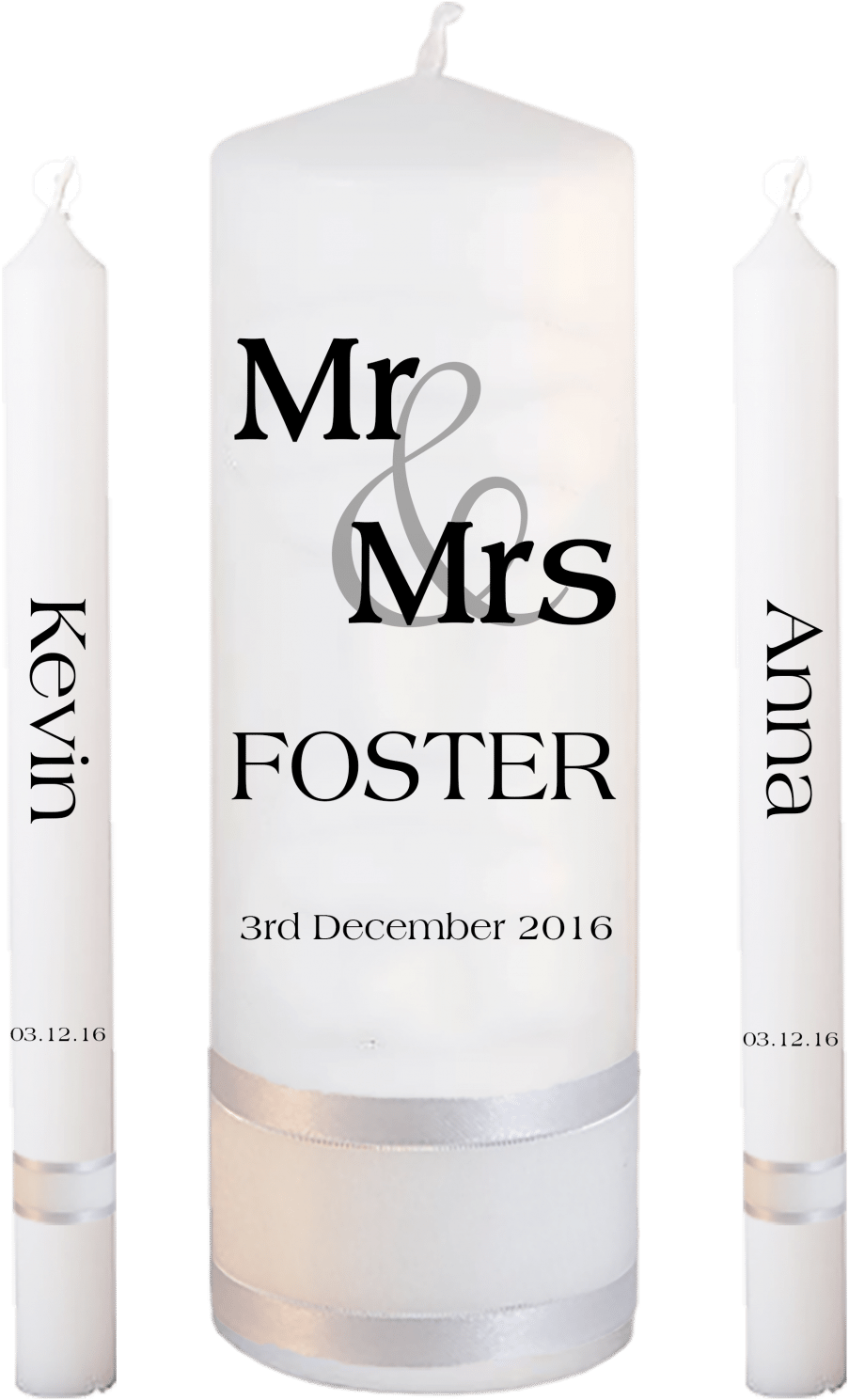 Wedding Candle Set Lighting Mr And Mrs Font - Wedding Candle Inscription (1166x1600), Png Download