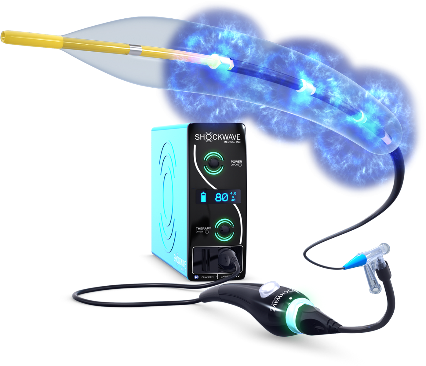 Shockwave Medical's Novel Intravascular Lithotripsy - Cable (1425x1222), Png Download