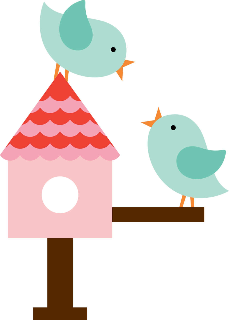 Birdhouse Svg Cut File (917x1280), Png Download
