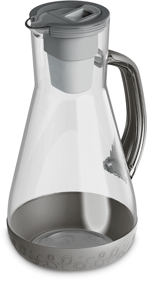 64 Oz Pitcher Grey With Filter - Coffee Decanter (1250x1250), Png Download
