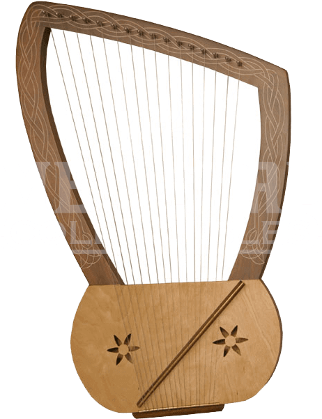 Lyre Harp (631x631), Png Download