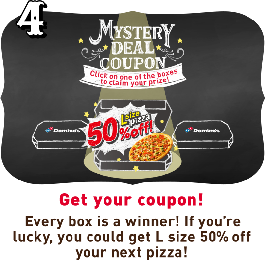 Get Your Coupon Every Box Is A Winner If You're Lucky, - Chametz (640x532), Png Download