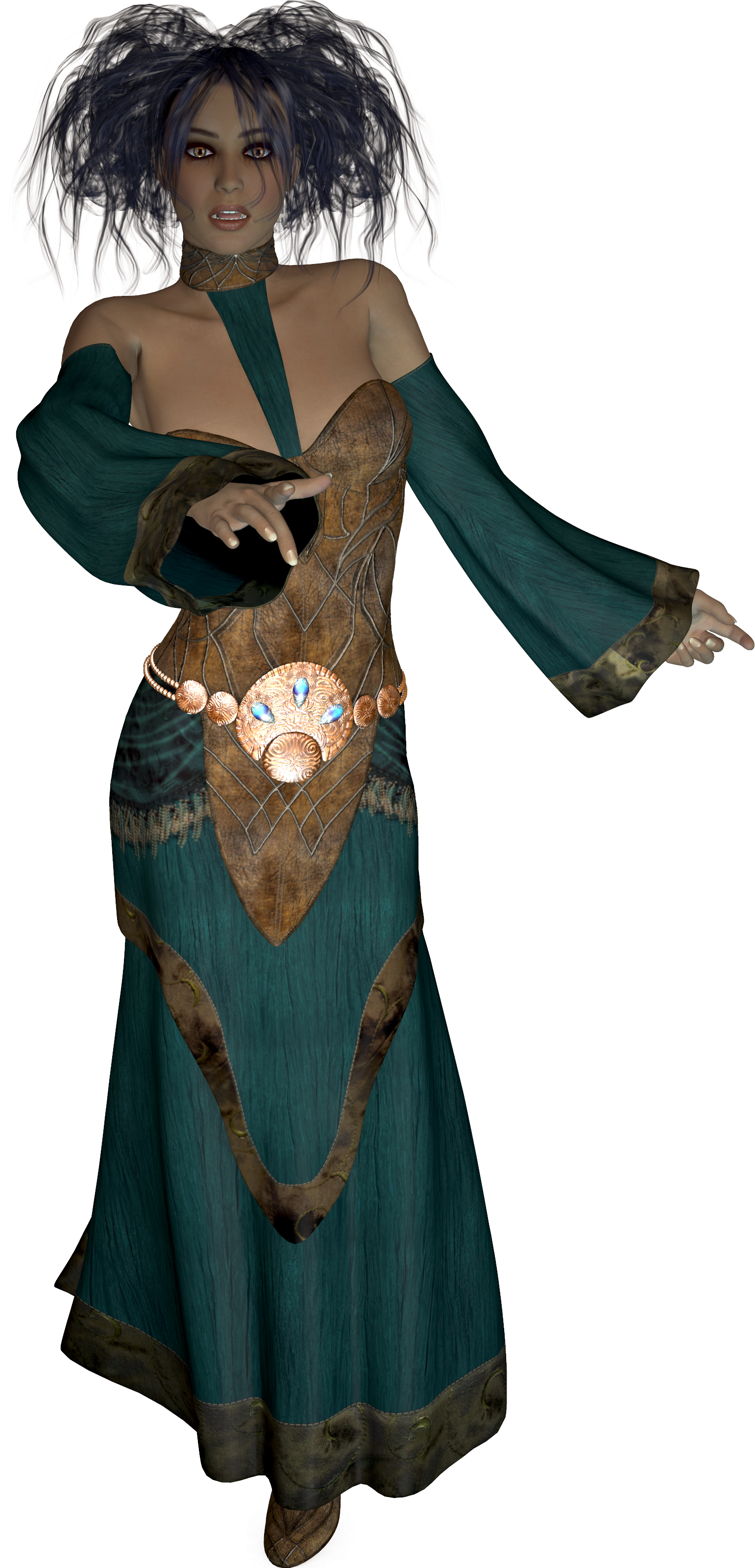 Beautiful Woman In A Pose - Cosplay (2000x3200), Png Download