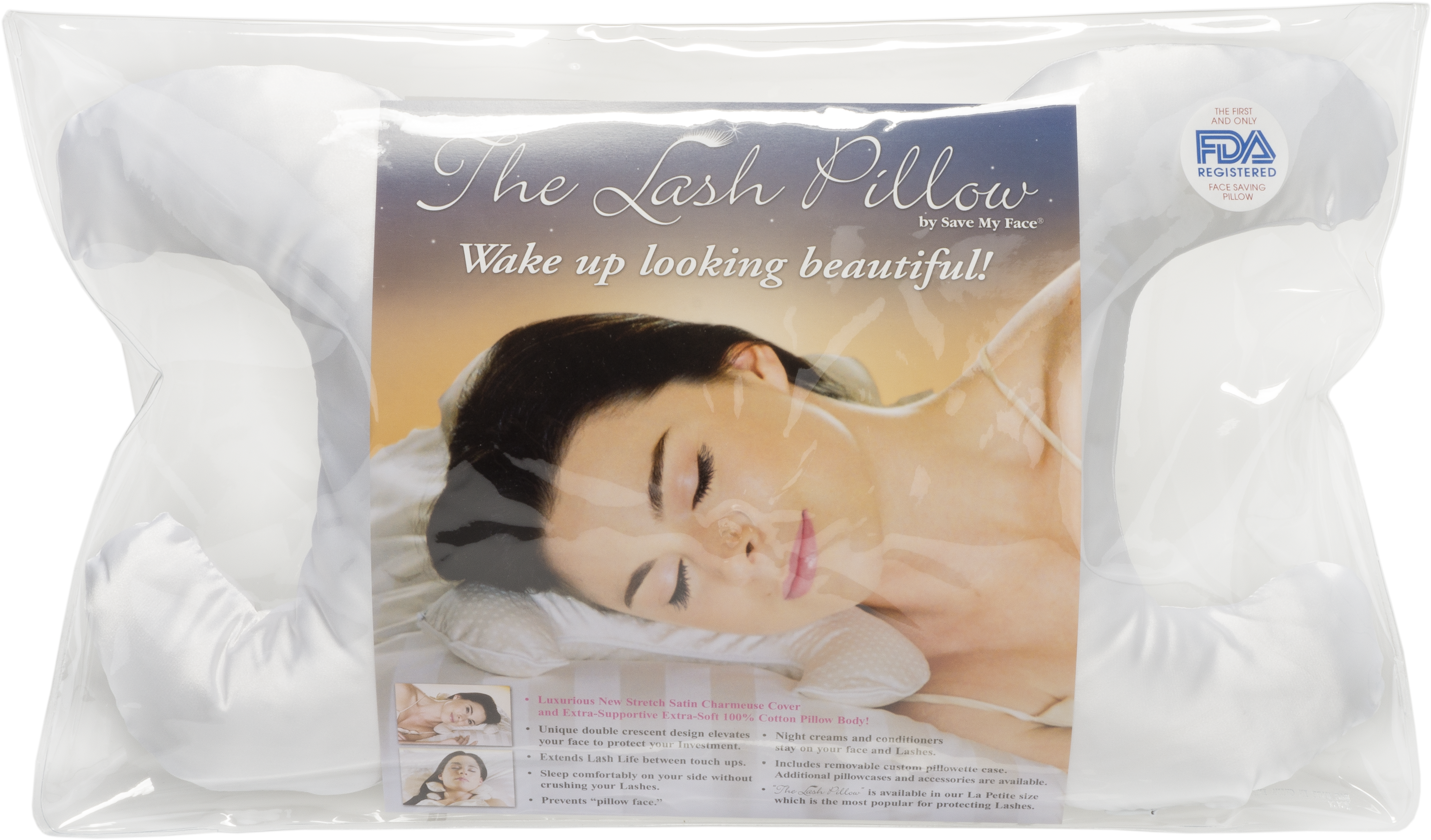 Stretch Satin Charmeuse Pillow Packaging (4842x2898), Png Download