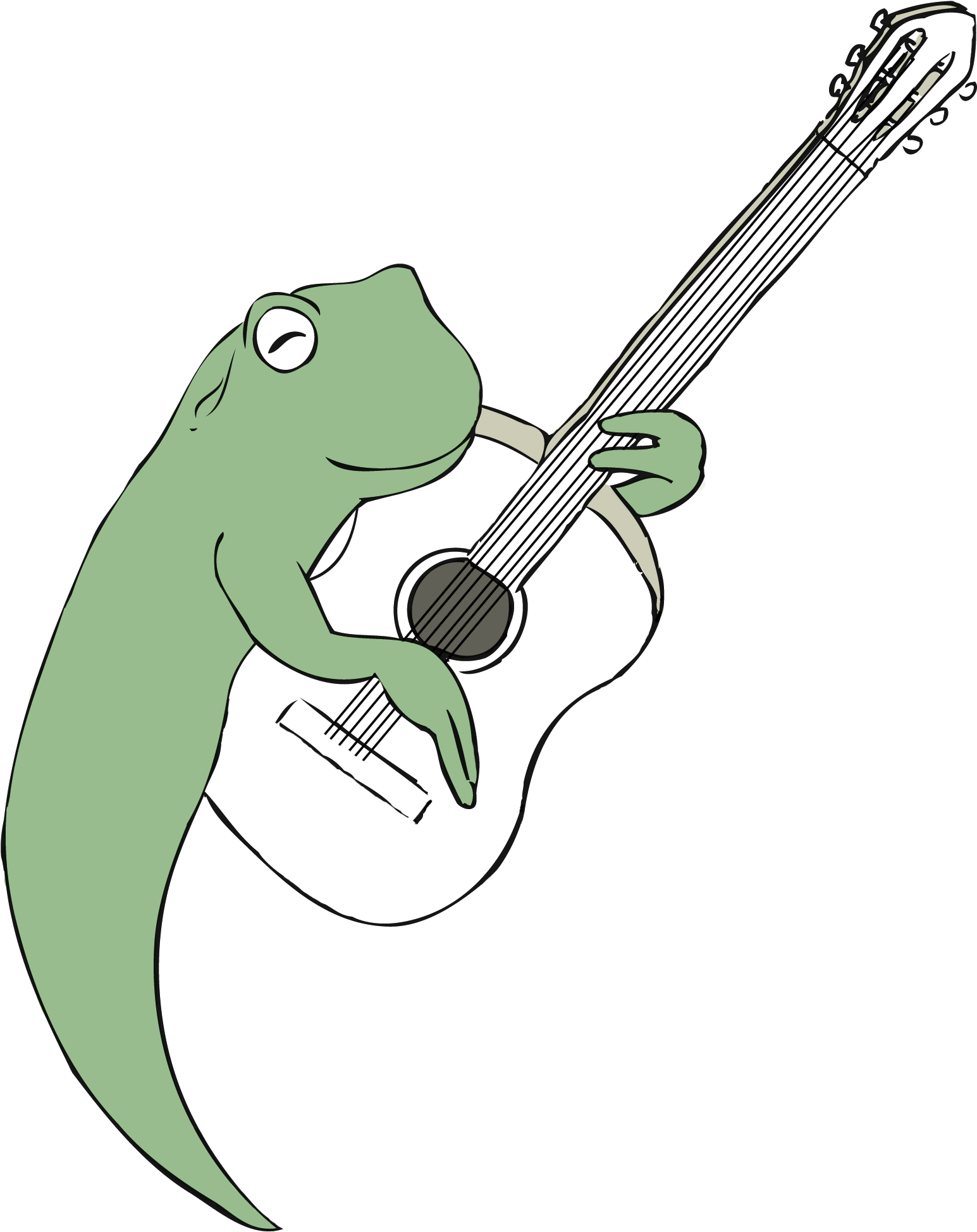 “tadpoles With Legs” - Cartoon (2103x2103), Png Download