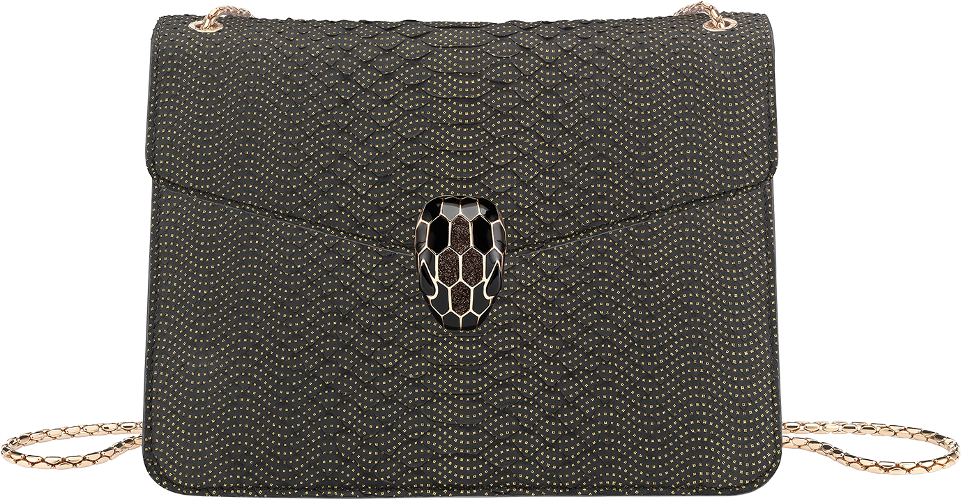 Serpenti Forever Crossbody Bag Crossbody Bag Python - Shoulder Bag (1800x1405), Png Download