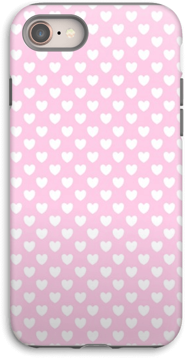 Cute Hearts Case Iphone 8 Tough - Mobile Phone Case (497x800), Png Download