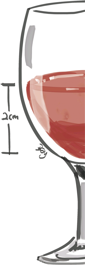 Wine Tasting Etiquette - Wine Glass (377x1080), Png Download