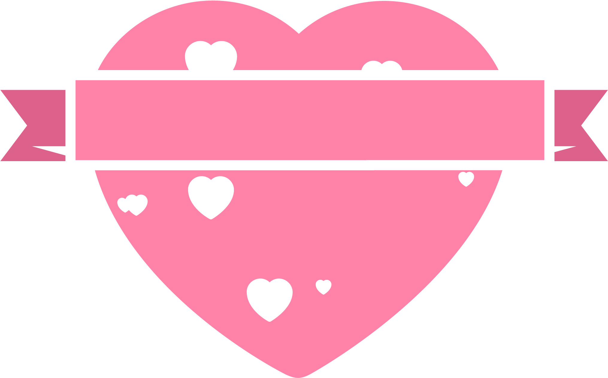 Festivo Año Nuevo Invierno Decoración Png E Imagen - Heart (2500x2500), Png Download