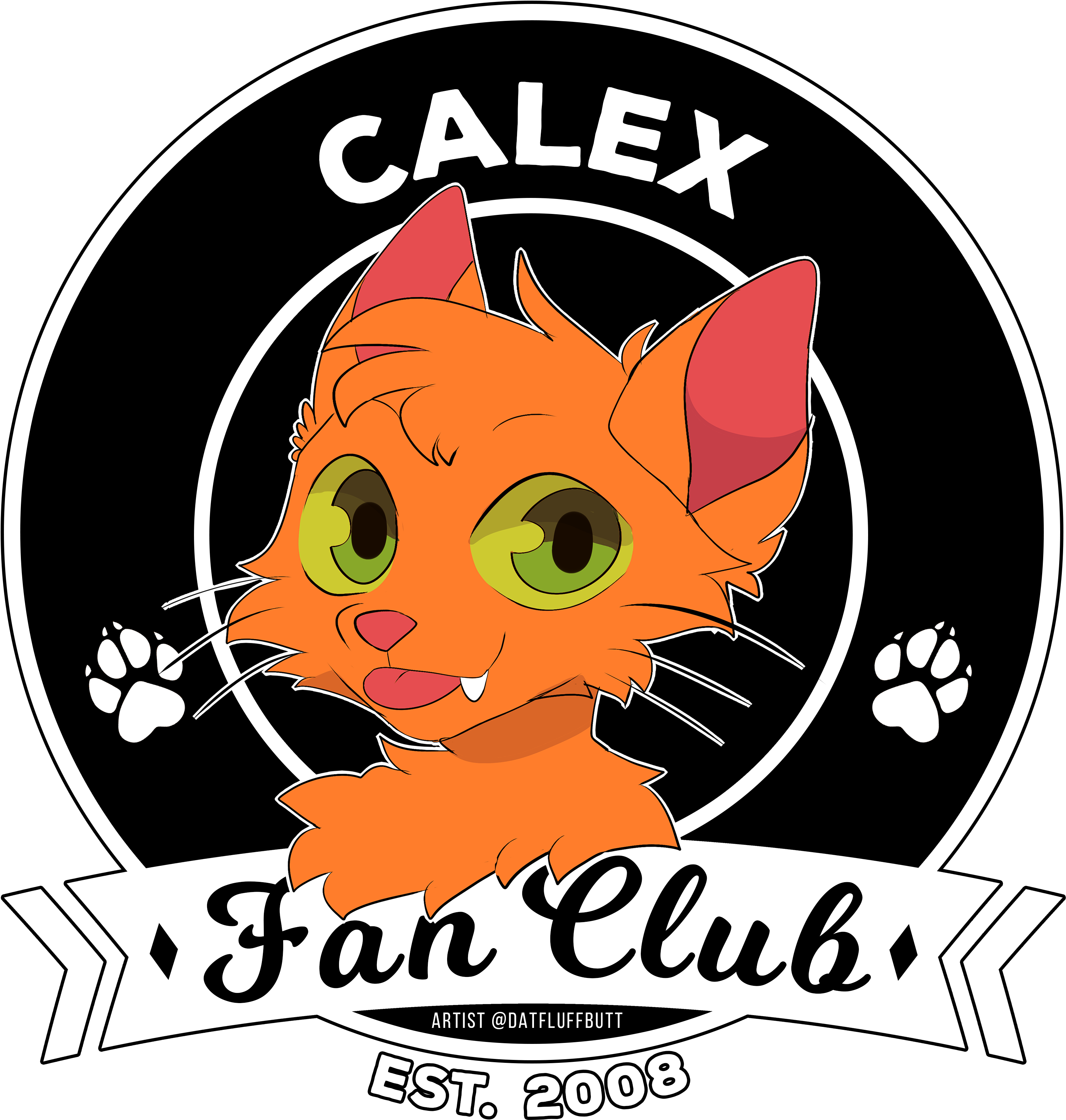 Calex Fan Club Shirt - Xusho Wolf (3304x4406), Png Download