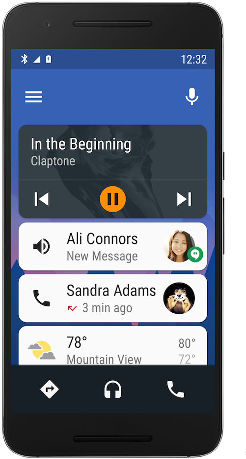 The Interface Is Perfect When In The Car - Waze No Android Auto (536x1000), Png Download