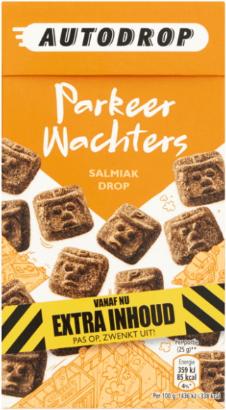 Autodrop Parking Attendants Salmiac Licorice Order - Autodrop Holland (700x700), Png Download