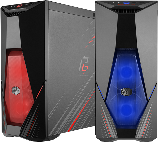 Panel And The Rgb Power Button Create A Lighting System - Cooler Master Masterbox K500 Phantom Gaming Edition (1000x619), Png Download