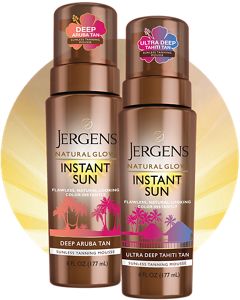 Jergens® Natural Glow® - Jergens Instant Sun Ultra Deep (240x300), Png Download