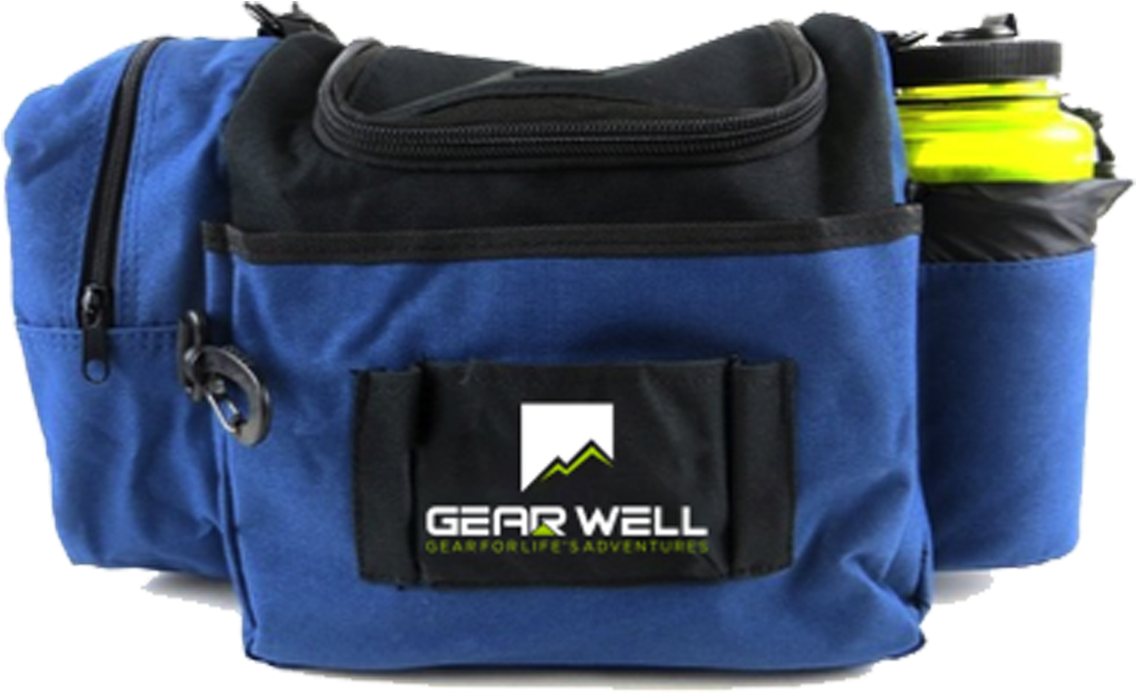 Gear Well Extra Rounds Disc Golf Bag - Messenger Bag (1200x817), Png Download