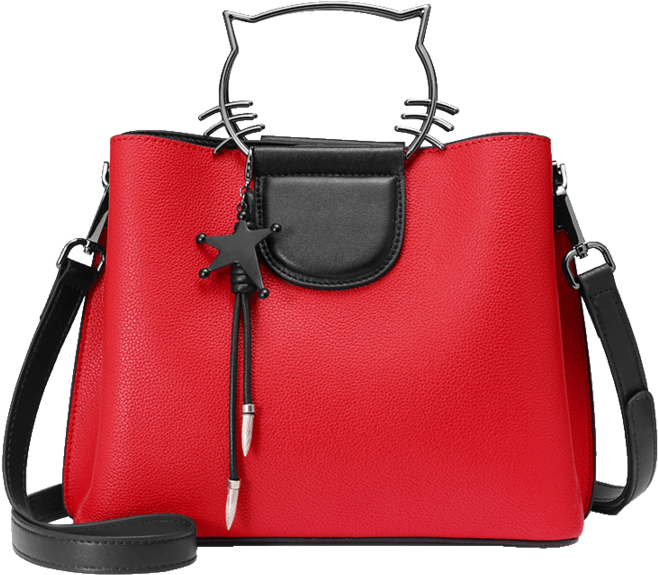 Lady Handbag 2018 New Versatile Texture Leather Handbag[new] - Shoulder Bag (720x720), Png Download