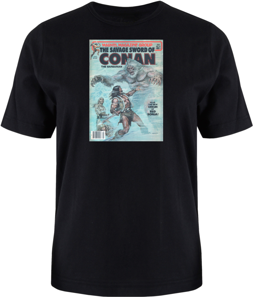 Savage Sword Of Conan (1000x1250), Png Download