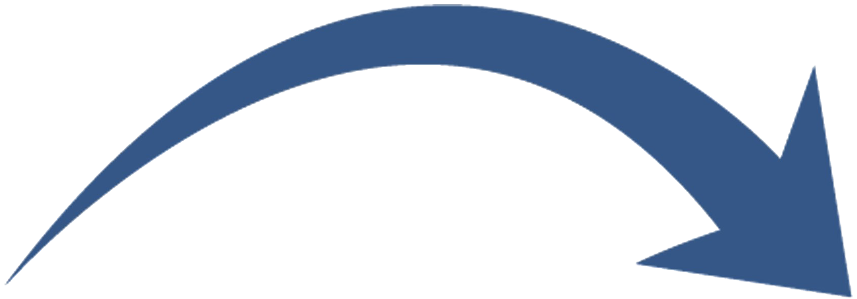 Curved Arrow Png Transparent Hd Photo - Long Curved Arrow Vector - Free