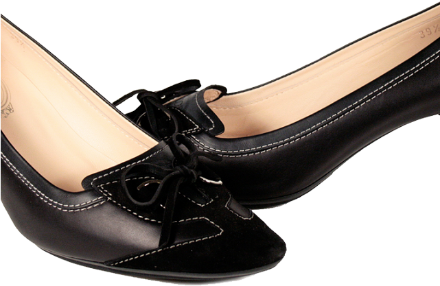 Flat Shoes Clipart Vector Png Front - Shoe (640x480), Png Download