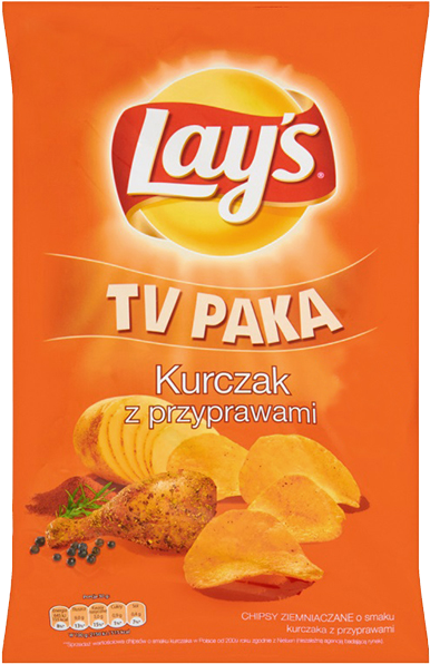 Lays Kurczak Z Przyprawami Cips 140gr - Lays (747x786), Png Download