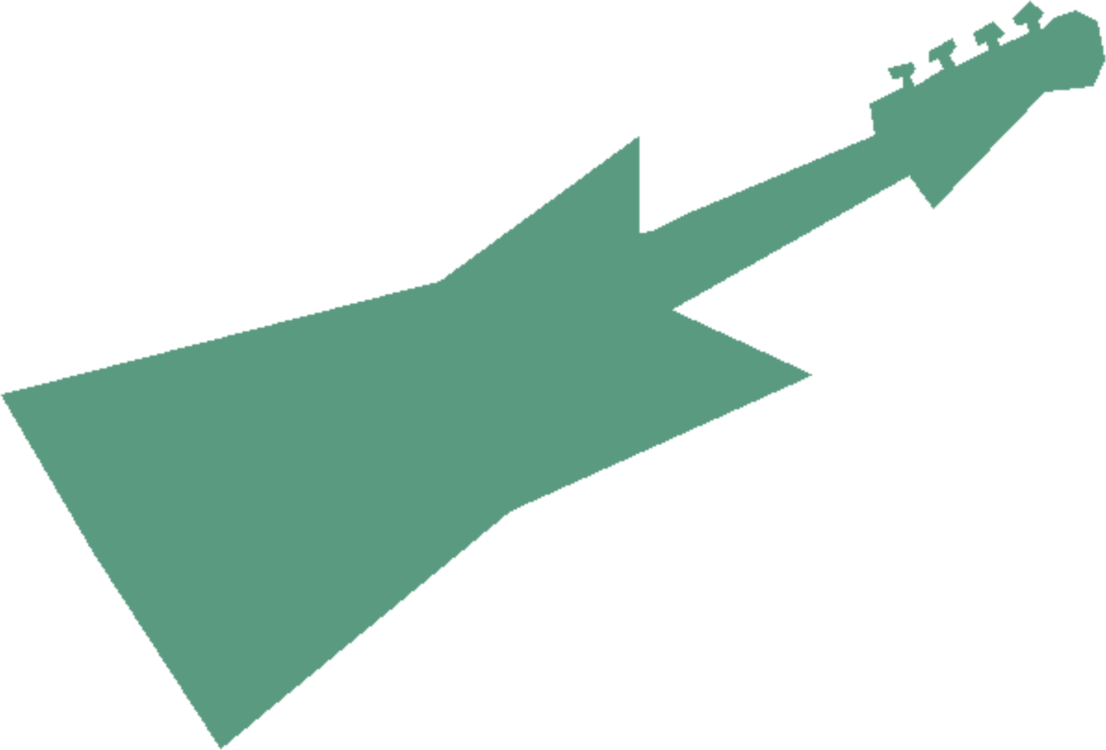 Guitar Rock Pedestrian Angle H&m - Illustration (1106x750), Png Download