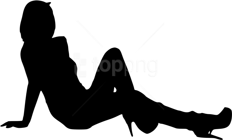 Free Png Woman Silhouette Png Images Transparent - Sexy Lady Silhouette Transparent Background (851x515), Png Download