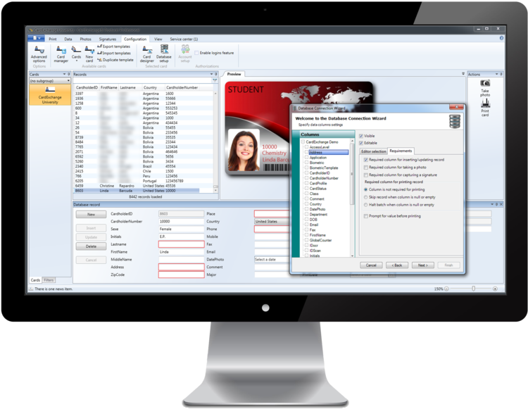 Cardexchange® Producer Professional - Computer Monitor (900x703), Png Download