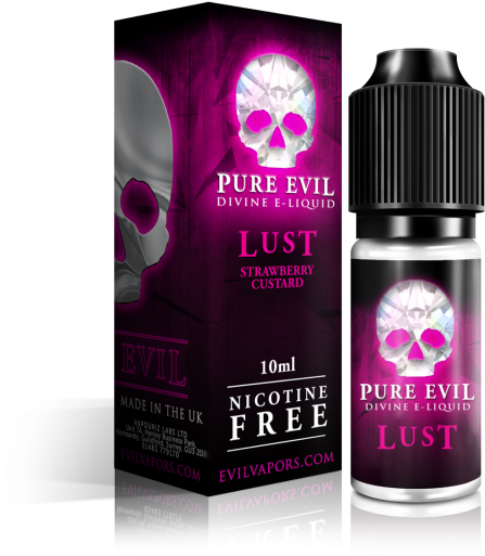 Pure Evil Lust E-liquid 10ml - Composition Of Electronic Cigarette Aerosol (700x565), Png Download