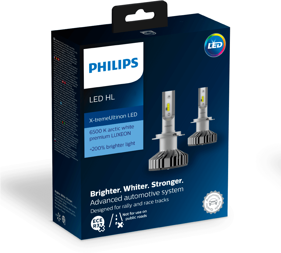 X-tremeultionon Led - Philips Ultinon Led H7 (961x960), Png Download