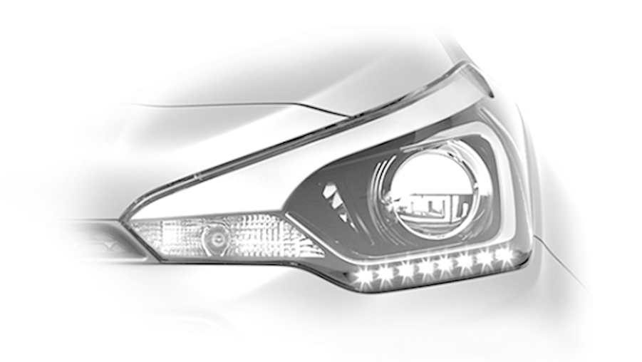Led Lights For Grand I10 (900x674), Png Download