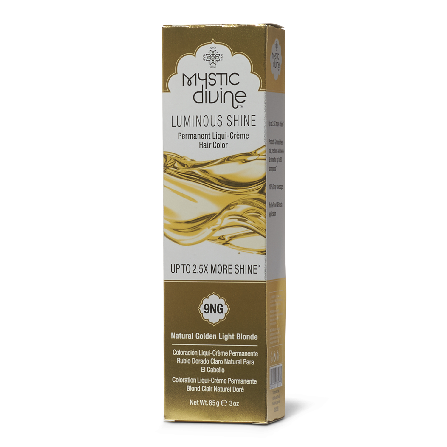 9ng Natural Golden Light Blonde Permanent Liqui-creme - Blond (1500x1500), Png Download