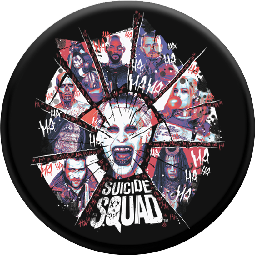 Suicide Squad Joker, Popsockets - Melhores Imagens Do Esquadrao Suicida (1000x1000), Png Download