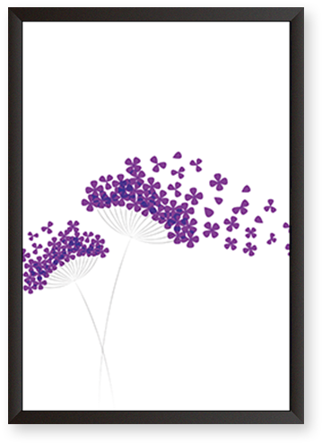 Purple Dandelion Flower - Happy 68th Birthday Husband (600x600), Png Download