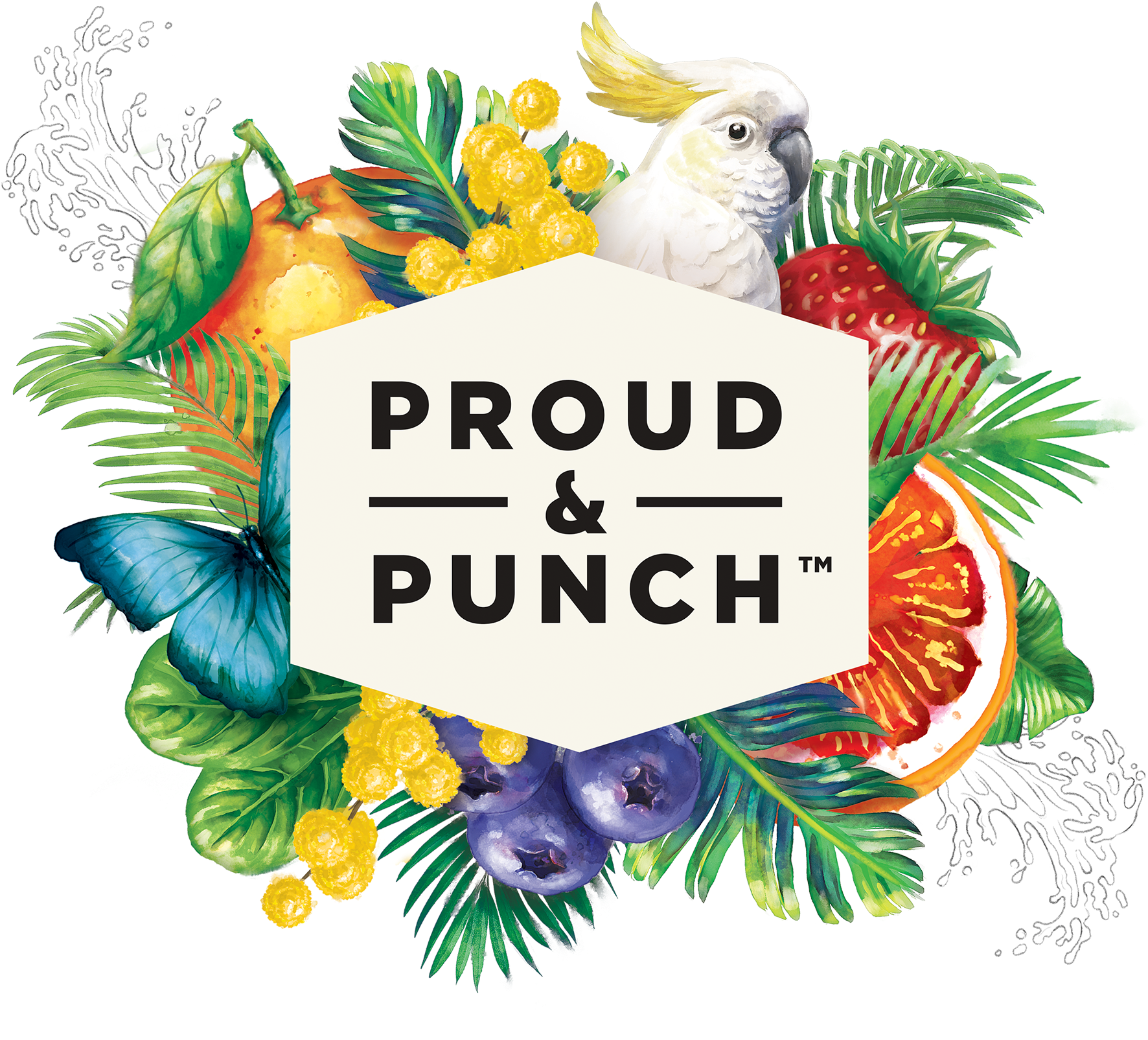 P P Master Brandmark Hr - Proud & Punch Logo (2362x2001), Png Download