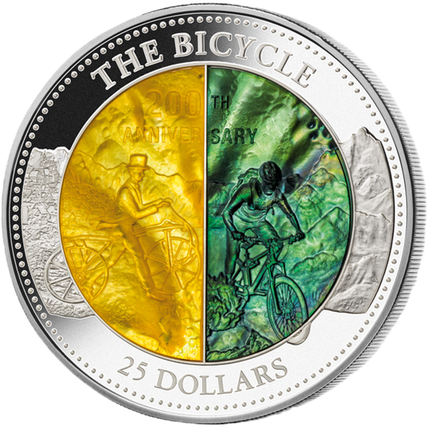 Cook Islands 2017 25$ Mother Of Pearl - Cook Islands Coins (600x600), Png Download