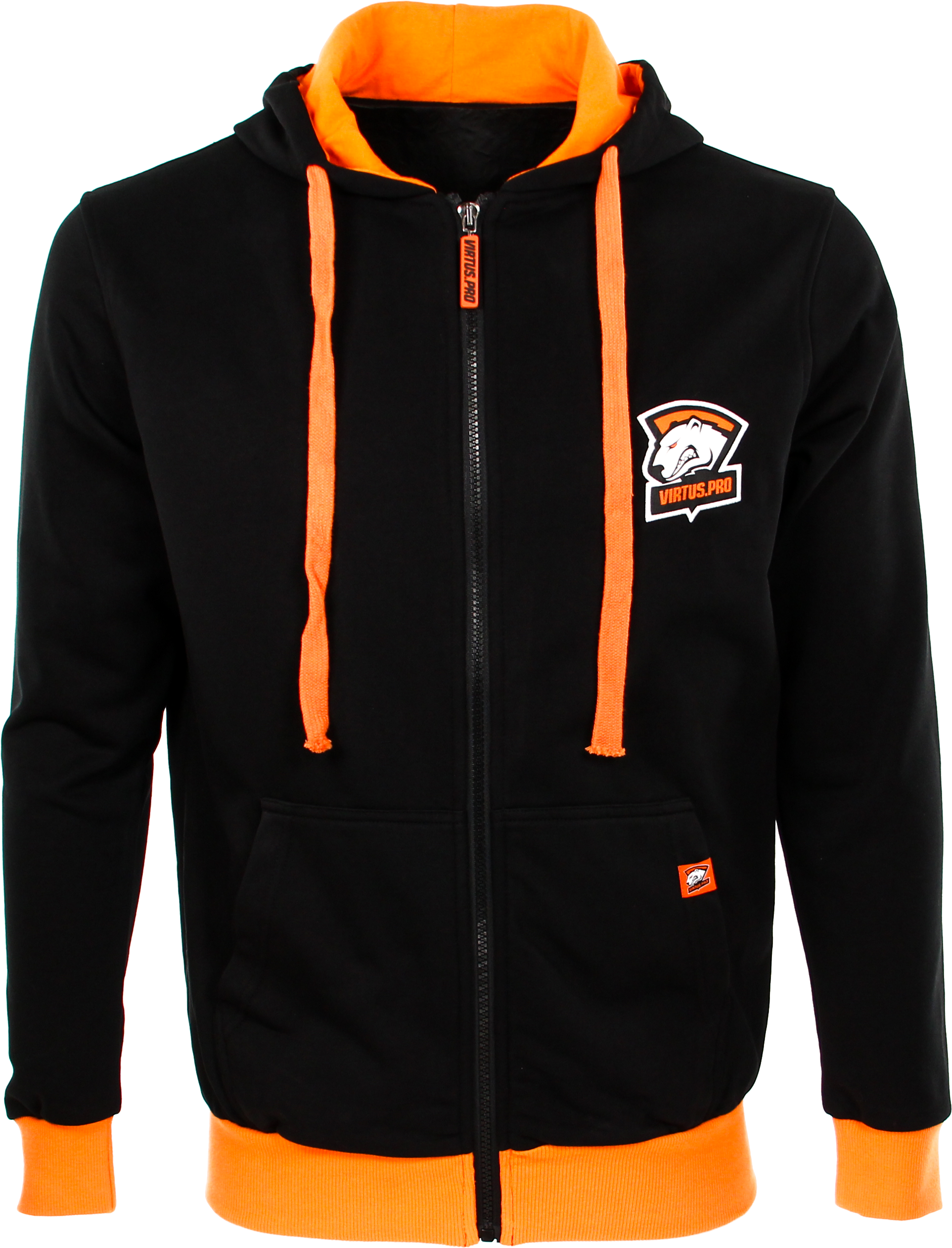 Virtus Pro Zipper Hoodie - Zipper (2500x3456), Png Download