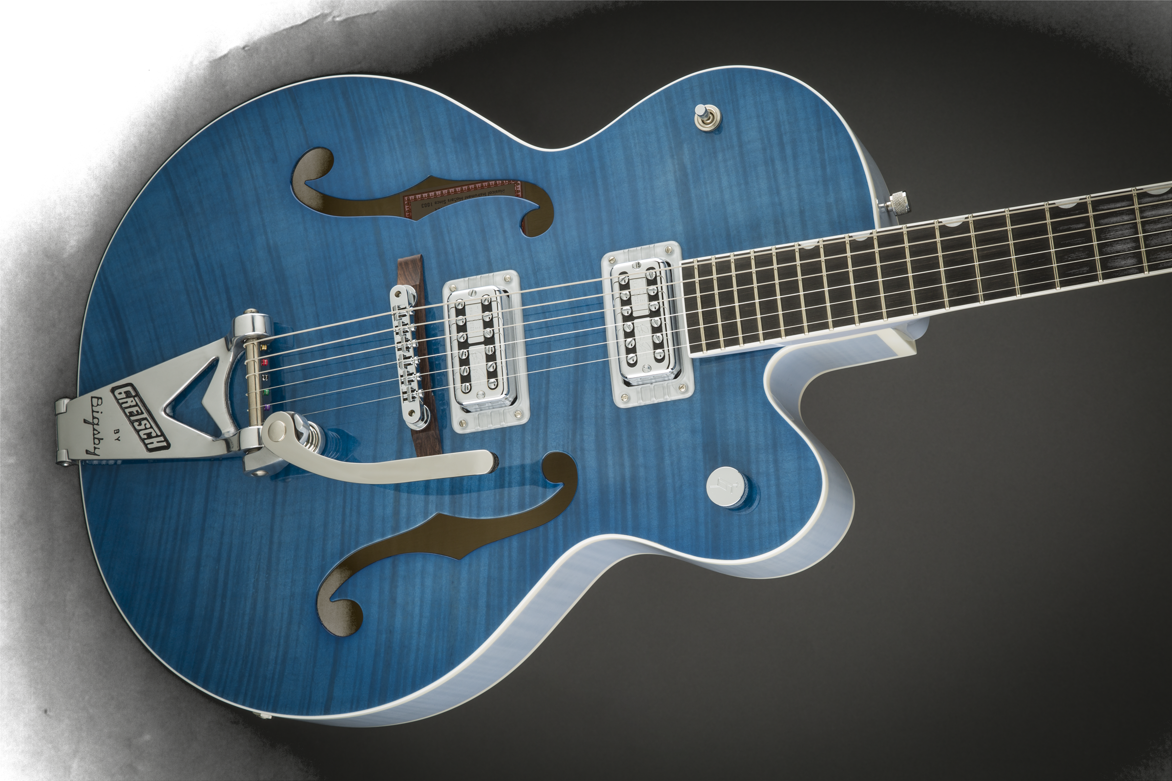 Local Dealers Online Dealers - Setzer Gretsch Hot Rod Blue (2400x1600), Png Download