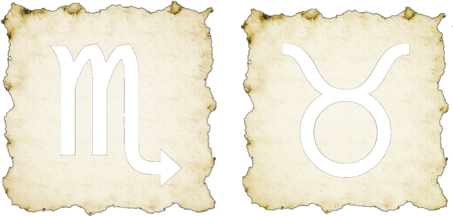 Astro Polarity Stier Skorpion Achse - Scorpio Sign Red (944x461), Png Download