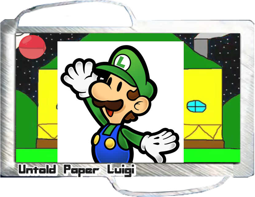 Untold Paper Luigi - Luigi Ponto Cruz (1366x768), Png Download